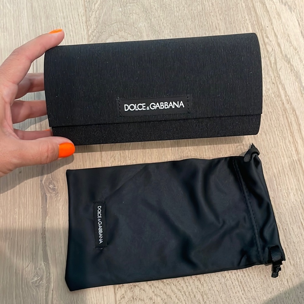 Dolce and Gabbana sunglasses case